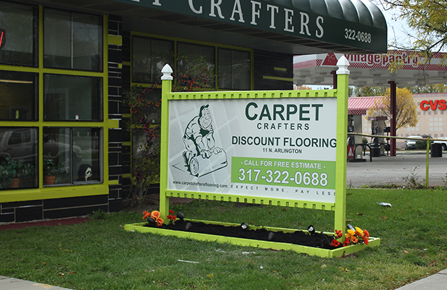 Carpet Crafters, signs, dibond, Indianapolis, IN
